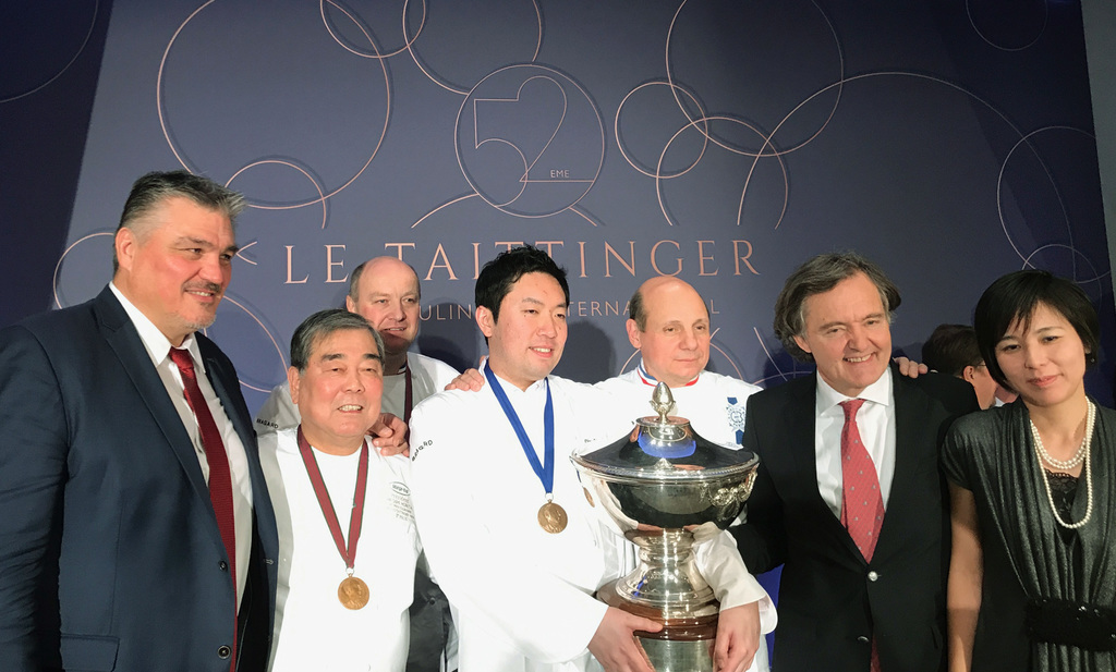 第52回<ル・テタンジェ>国際料理賞コンクール・インターナショナル(パリ)2018