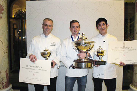 第51回 <ル・テタンジェ>国際料理賞コンクール・インターナショナル(パリ)2017 受賞者